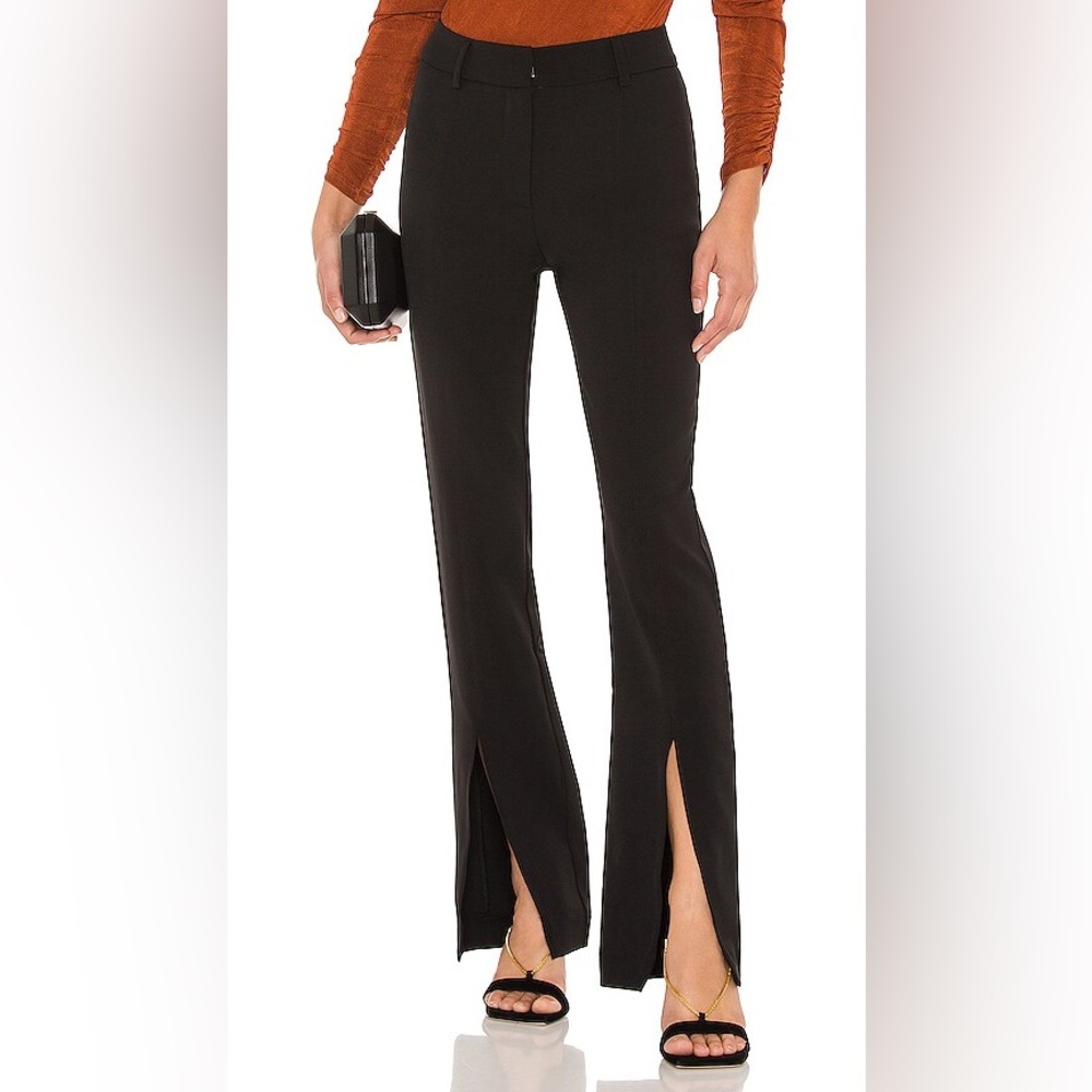 ASTR The Label Slit Pant in Black